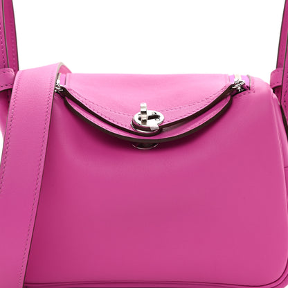Hermes Swift Mini Lindy 20 Magnolia 8 of 9