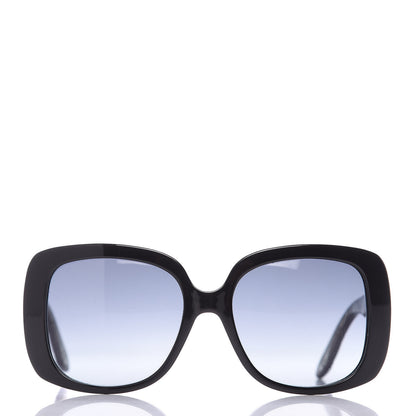 Christian Dior Resin Cannage Dior Lady Lady 10 Sunglasses Black Purple 2 of 9