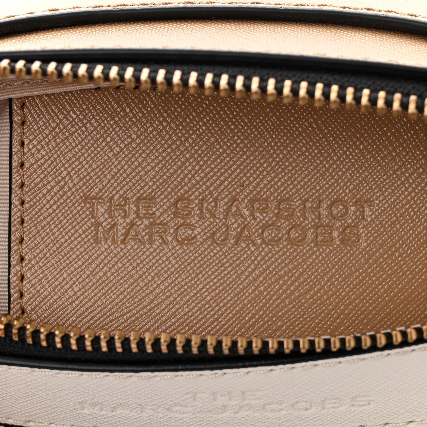 Marc Jacobs Saffiano Small Snapshot Camera Bag Beige Multicolor 7 of 12
