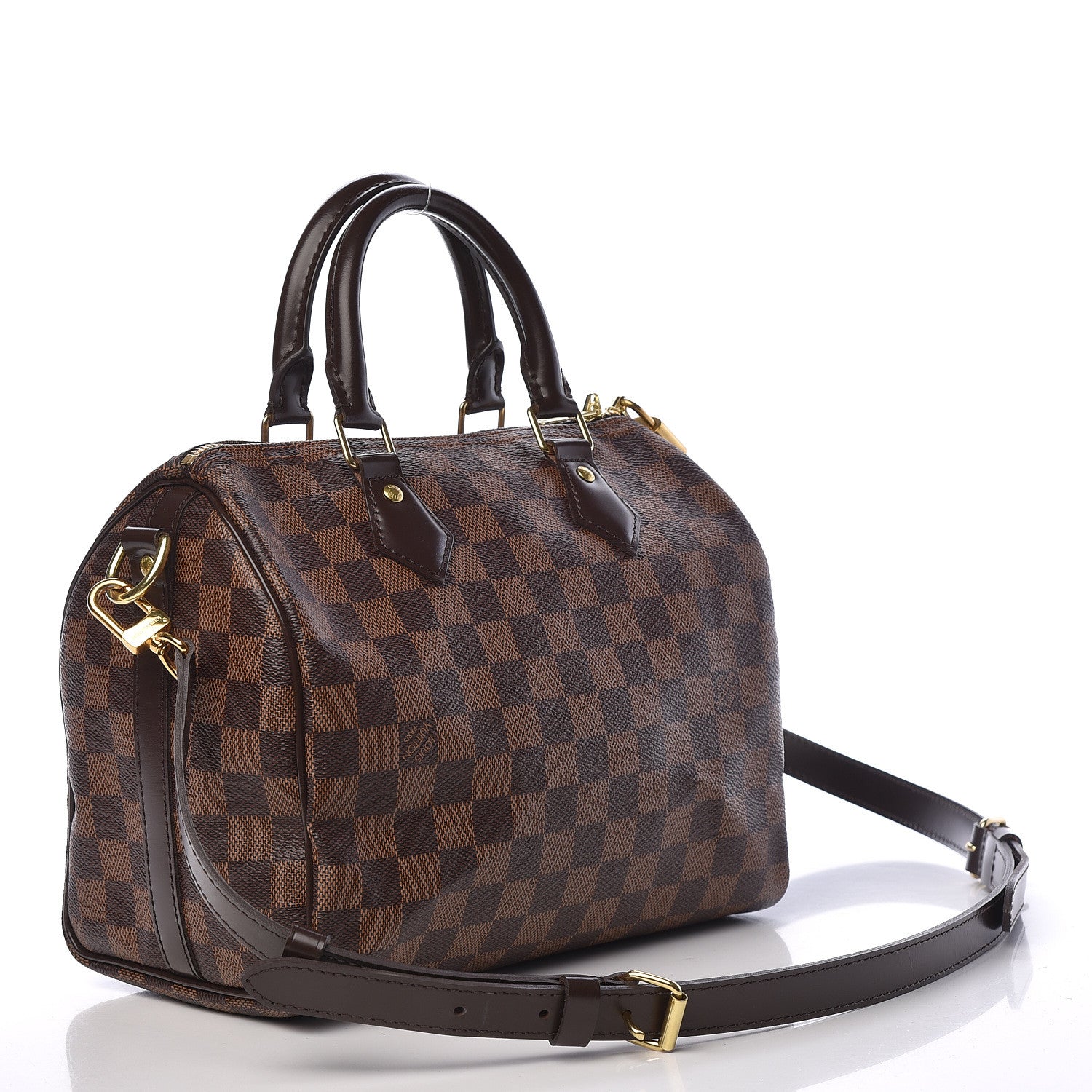 Louis Vuitton Damier Ebene Speedy Bandouliere 25 3 of 12