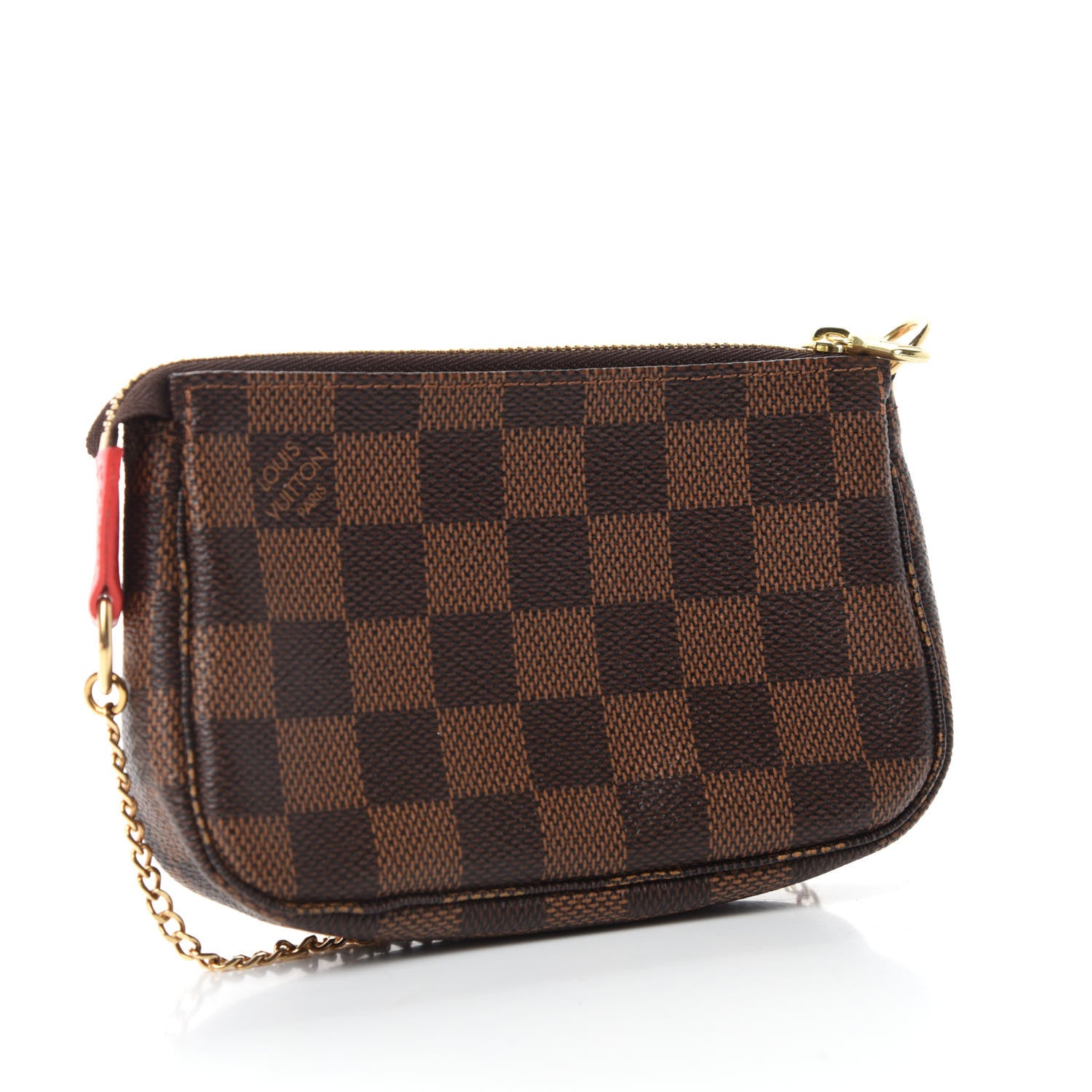 Louis Vuitton Damier Ebene 2016 Christmas Animation Mini Pochette Accessories 3 of 7