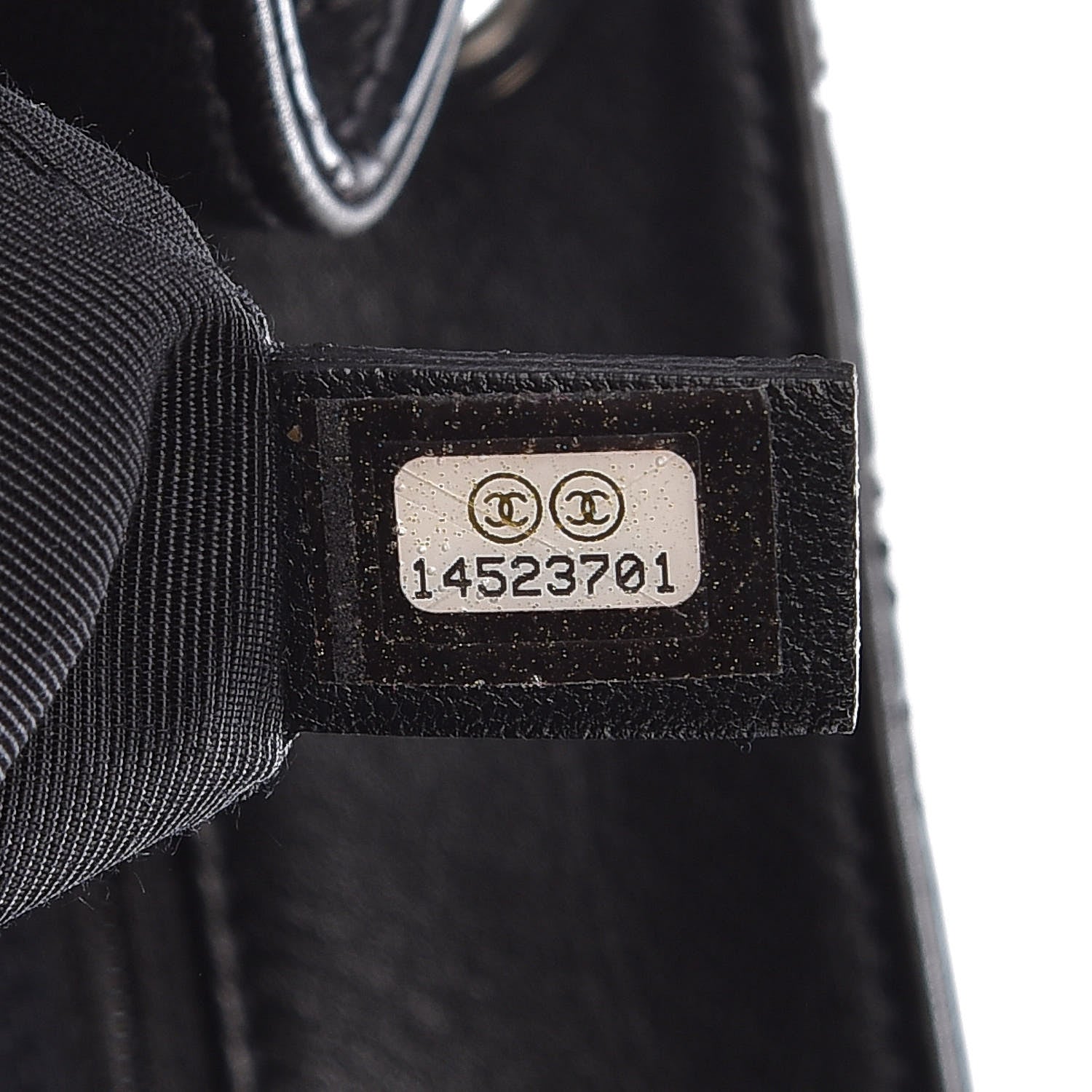 Chanel Vinyl Quilted Mademoiselle Accordion Flap Black 7 of 21