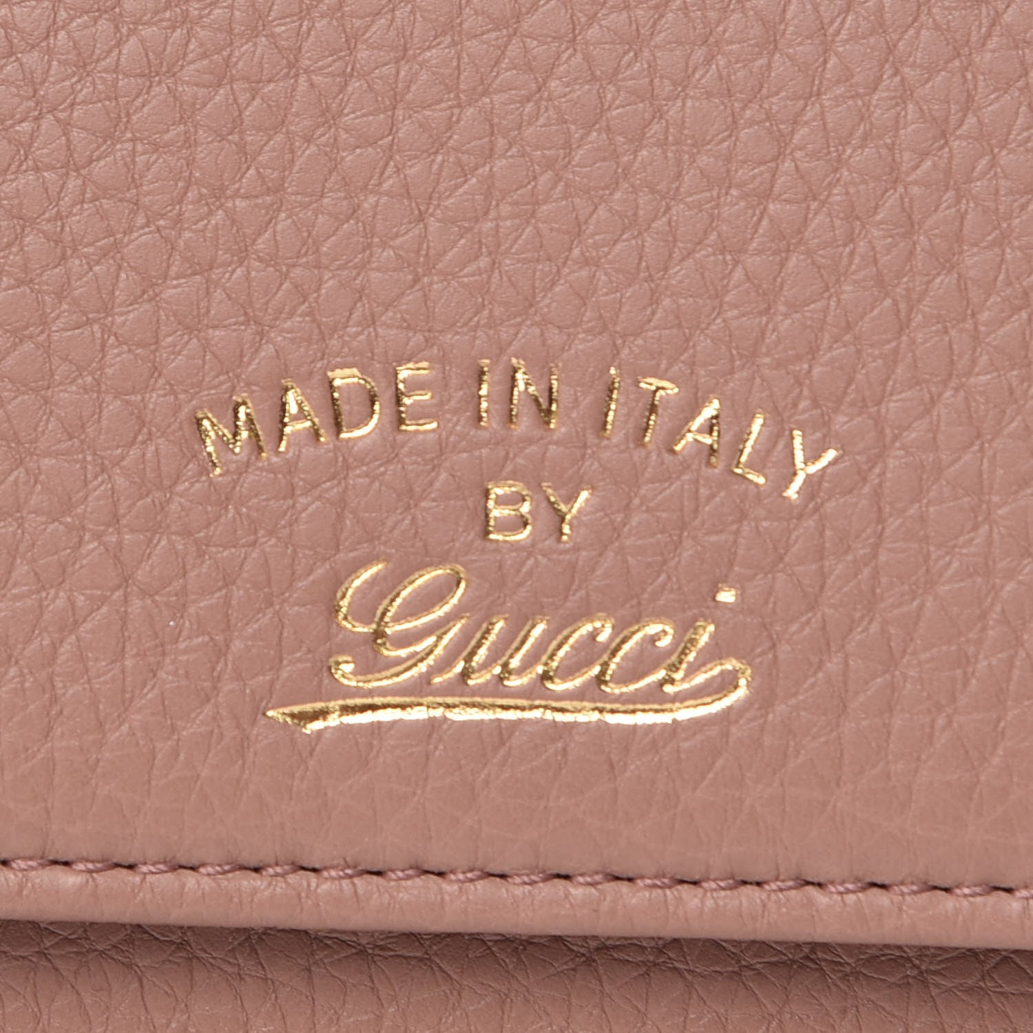 Gucci Dollar Calfskin Swing Continental Wallet Soft Pink 9 of 10