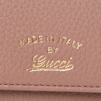 Gucci Dollar Calfskin Swing Continental Wallet Soft Pink 9 of 10