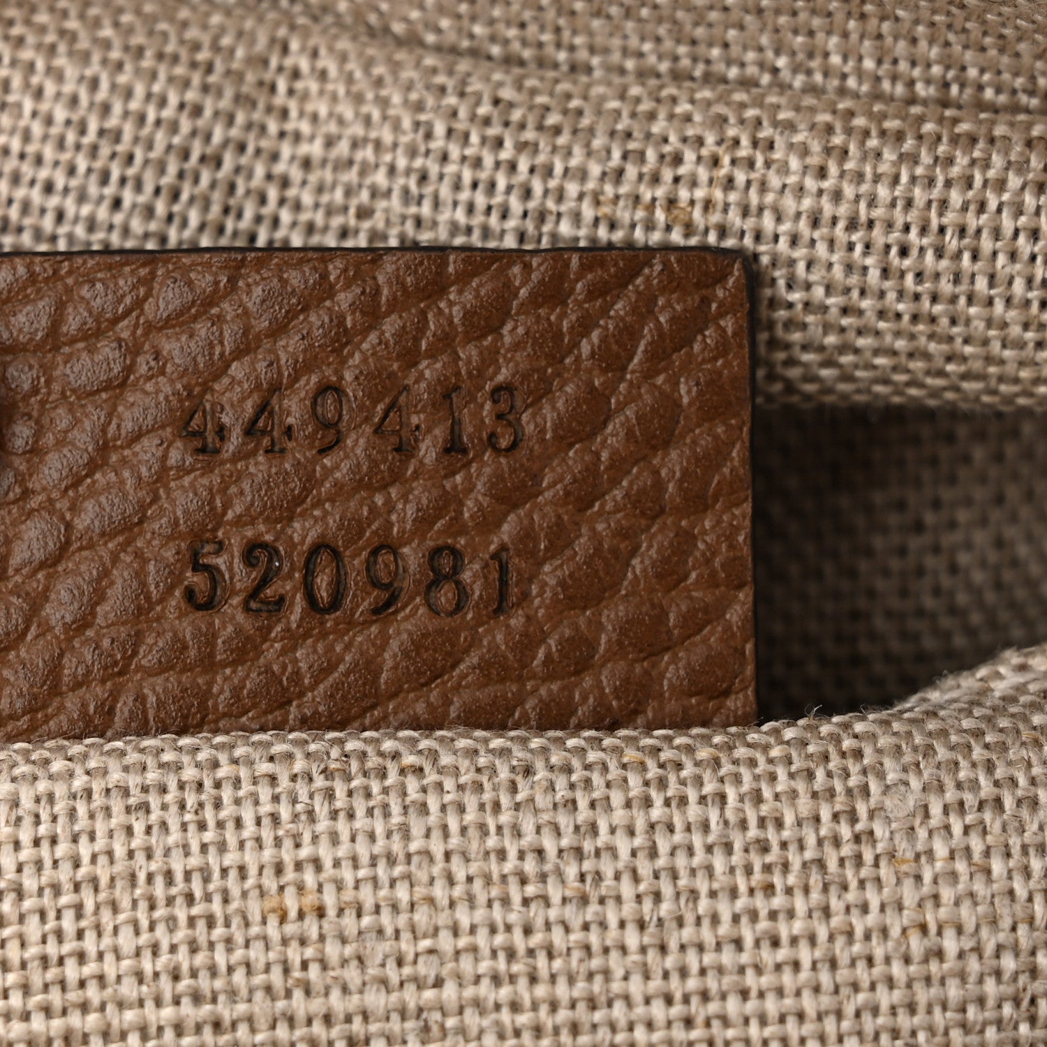 Gucci Monogram Mini Bree Messenger Bag Beige Tabacco 7 of 10