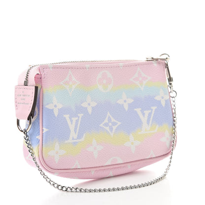 Louis Vuitton Monogram Escale Mini Pochette Accessories Pastel 3 of 8