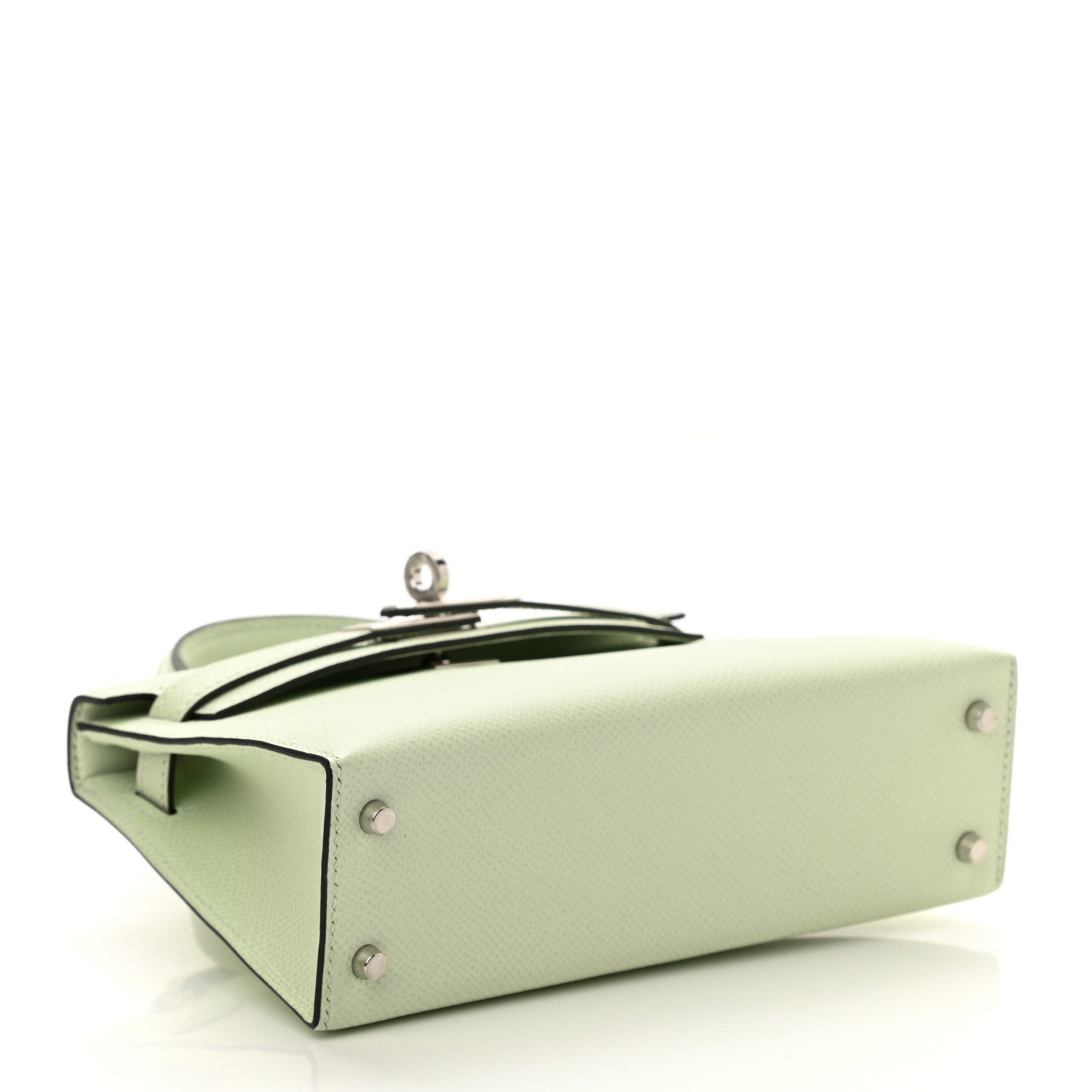 Hermes Epsom Mini Kelly Sellier 20 Vert Fizz 4 of 10
