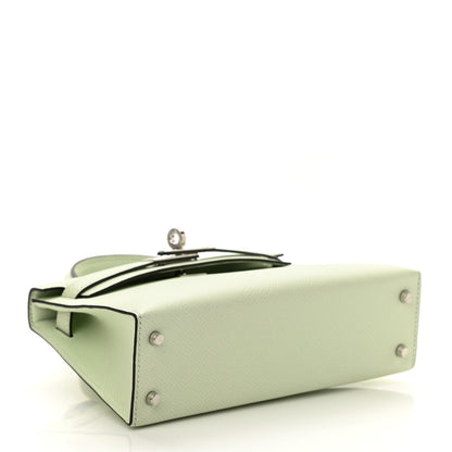 Hermes Epsom Mini Kelly Sellier 20 Vert Fizz 4 of 10