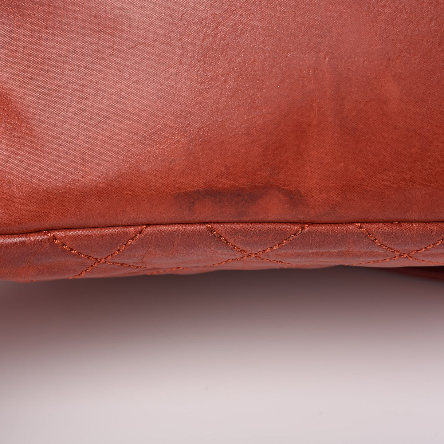 Iridescent Calfskin Large In The Mix Tote Red