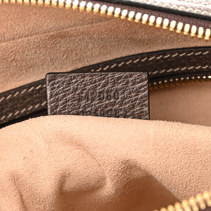 Gucci GG Supreme Monogram Web Small Ophidia Shoulder Bag Brown 7 of 10