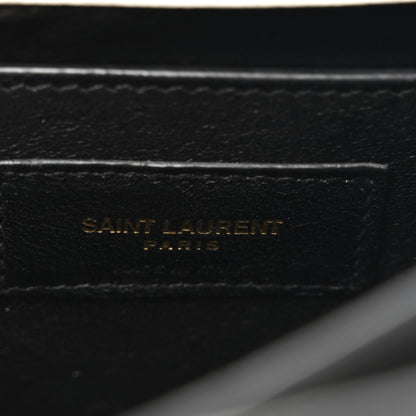 Saint Laurent Calfskin Bi-Color Medium Monogram Sunset Black Pearl White 6 of 13