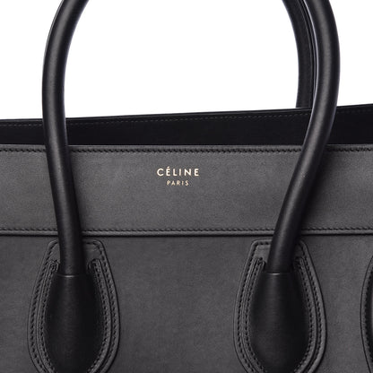 Celine Smooth Calfskin Mini Luggage Black 8 of 12