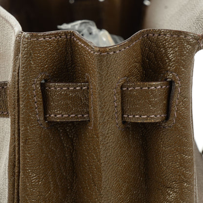 Hermes Chevre de Coromandel Kelly Retourne 32 Vert Bronze 11 of 22