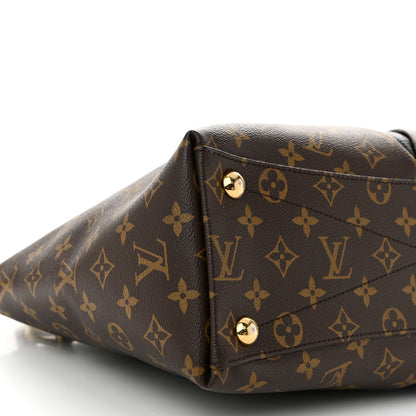 Louis Vuitton Monogram V Tote MM Black 9 of 11