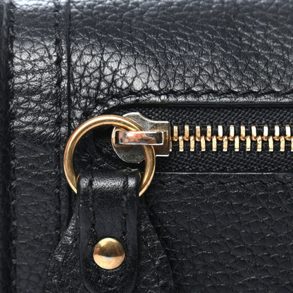 Chloe Grained Calfskin Continental Flap Wallet Black 10 of 10