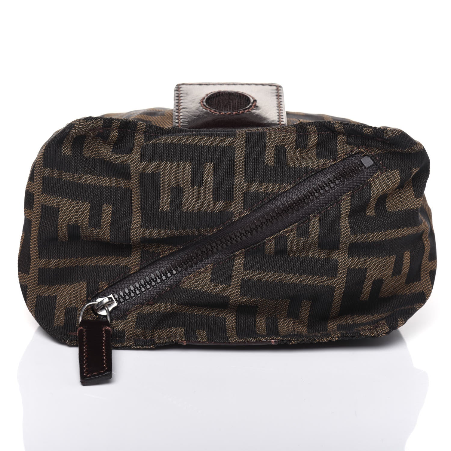Fendi Zucca Mini Pouch Tobacco Moro 10 of 12