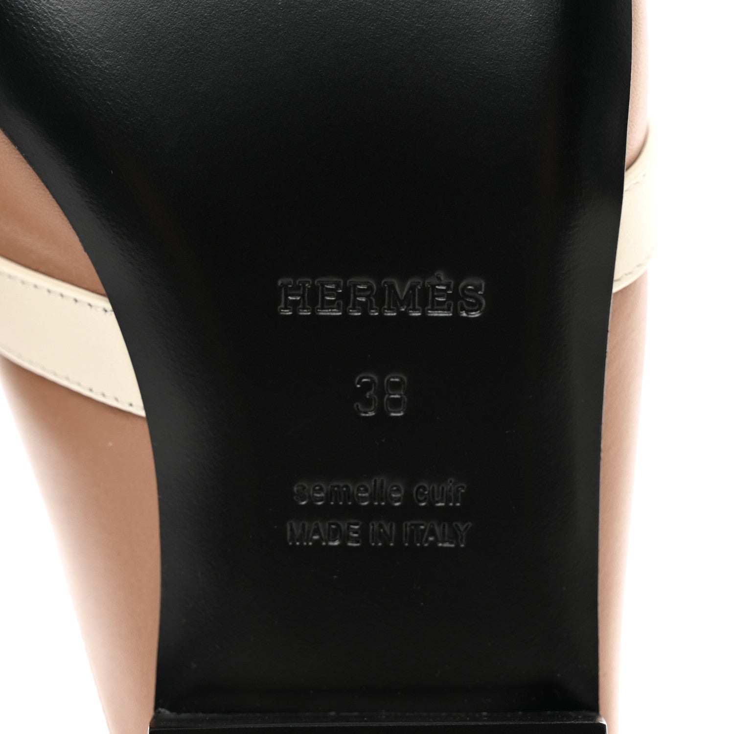 Hermes Goatskin Oz Mules 38 Rose Perle Multicolor 6 of 9