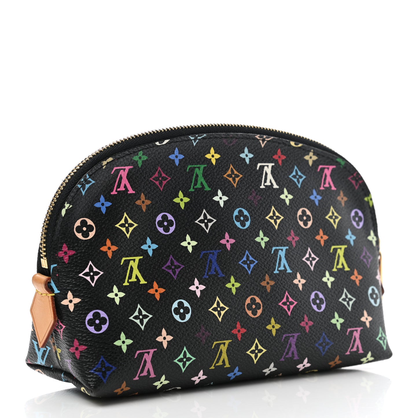 Monogram Multicolor Cosmetic Pouch Black Grenade