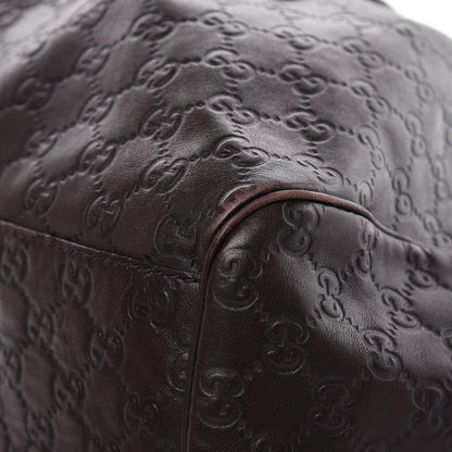 Gucci Guccissima Signature Large Sukey Tote Chocolate 11 of 18