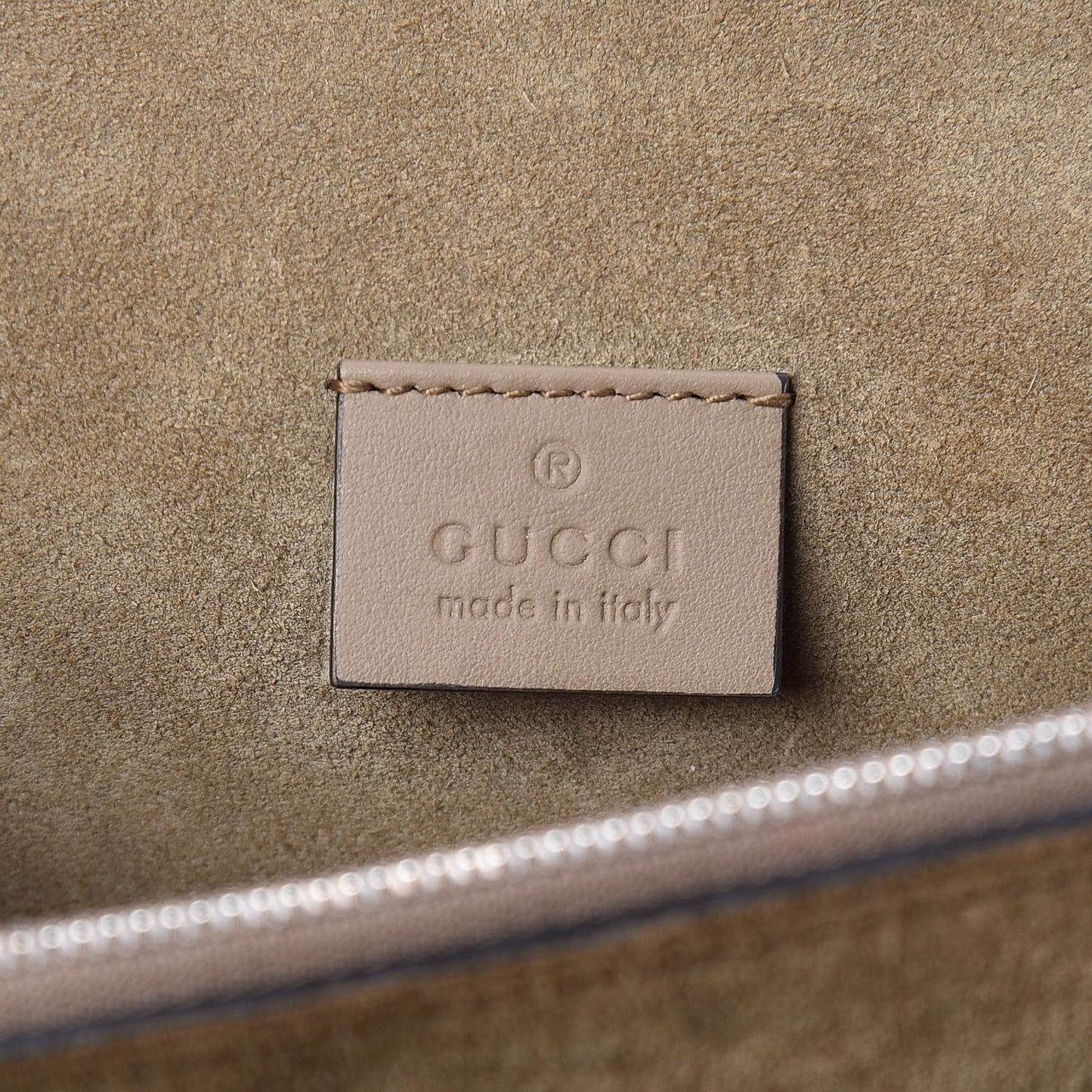 GG Supreme Monogram Small Dionysus Shoulder Bag Taupe