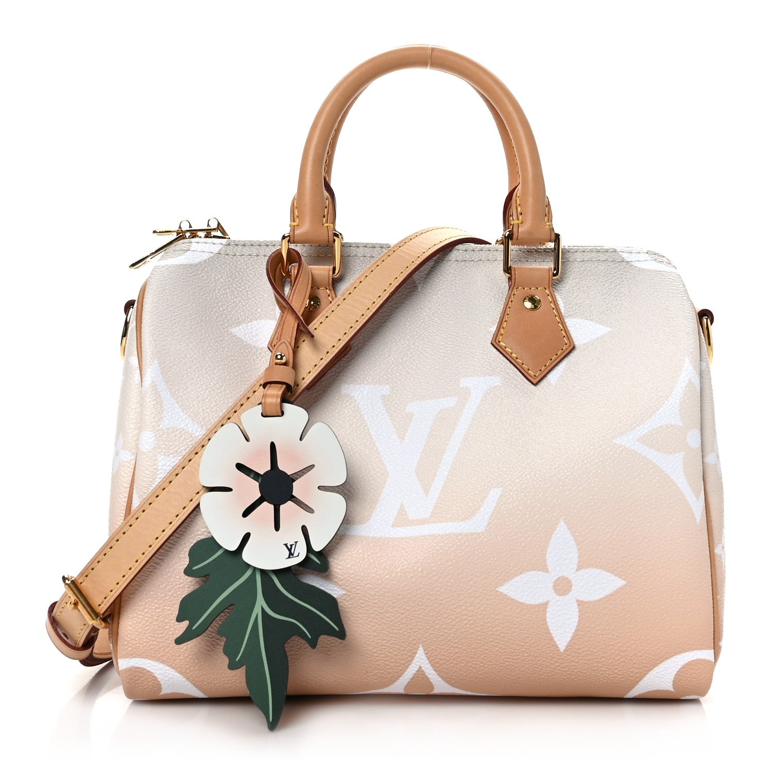 Louis Vuitton Monogram Giant By The Pool Speedy Bandouliere 25 Brume 1 of 10