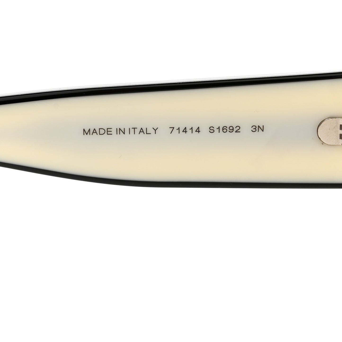 Acetate Sunglasses 71414A White