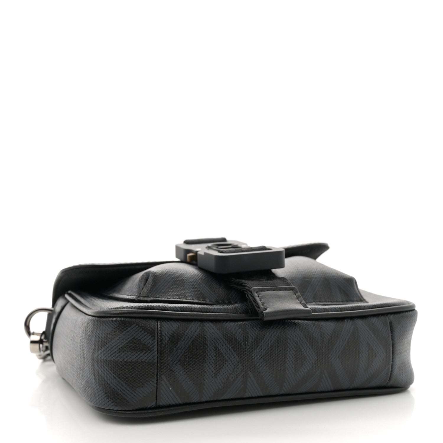 Christian Dior Coated Canvas CD Diamond Mini Hit The Road Bag Black 4 of 10