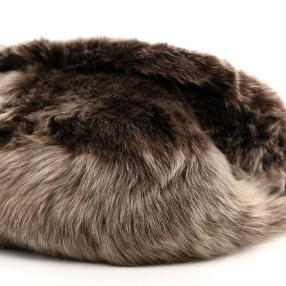 Saint Laurent Fur Shearling Giant Jamie Dark Brown 11 of 11
