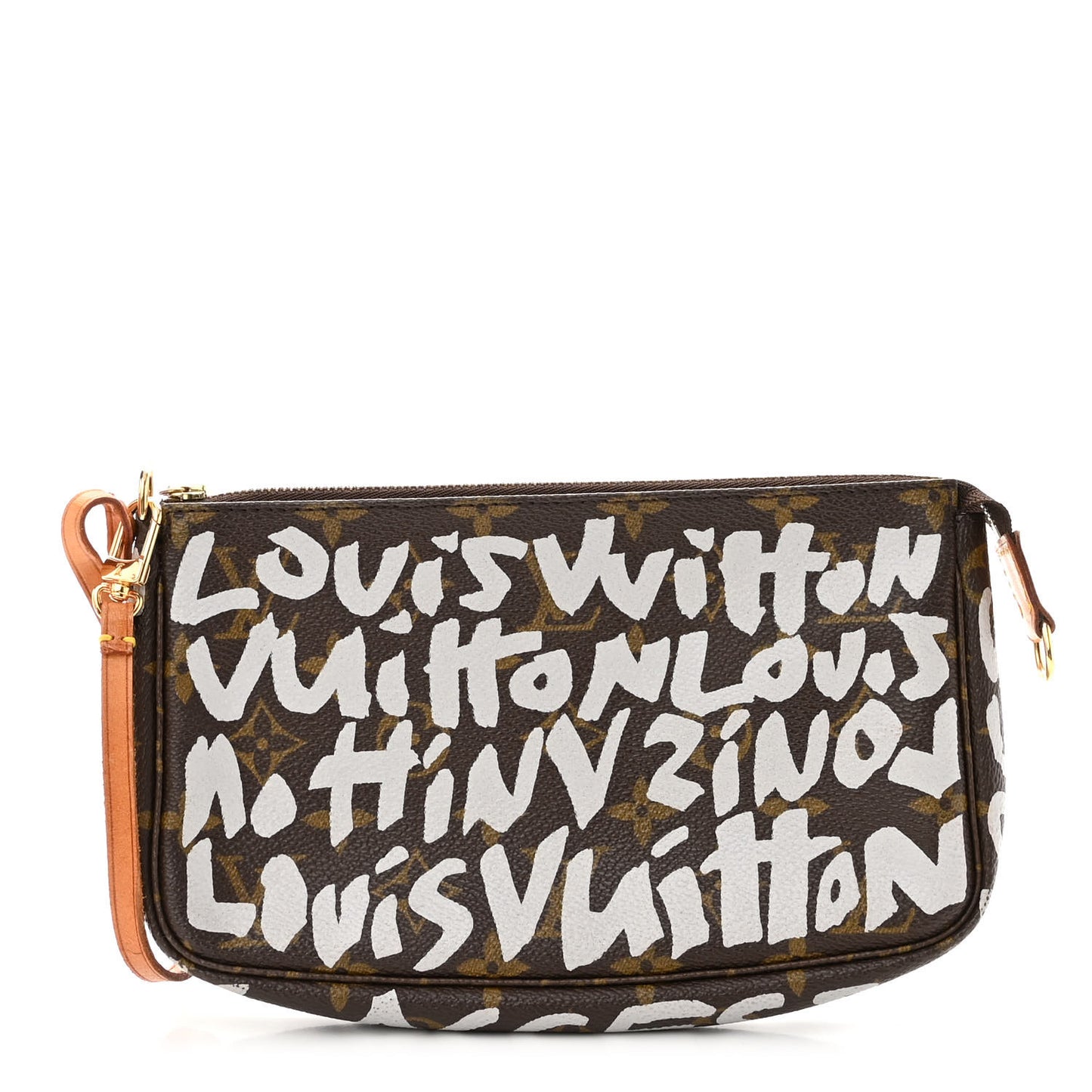 Monogram Graffiti Pochette Accessories Silver