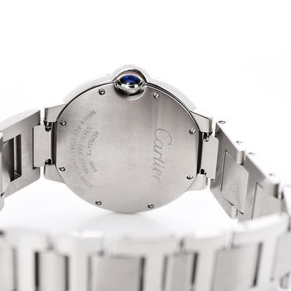 Cartier Stainless Steel 36mm Ballon Bleu De Quartz Watch 5 of 5