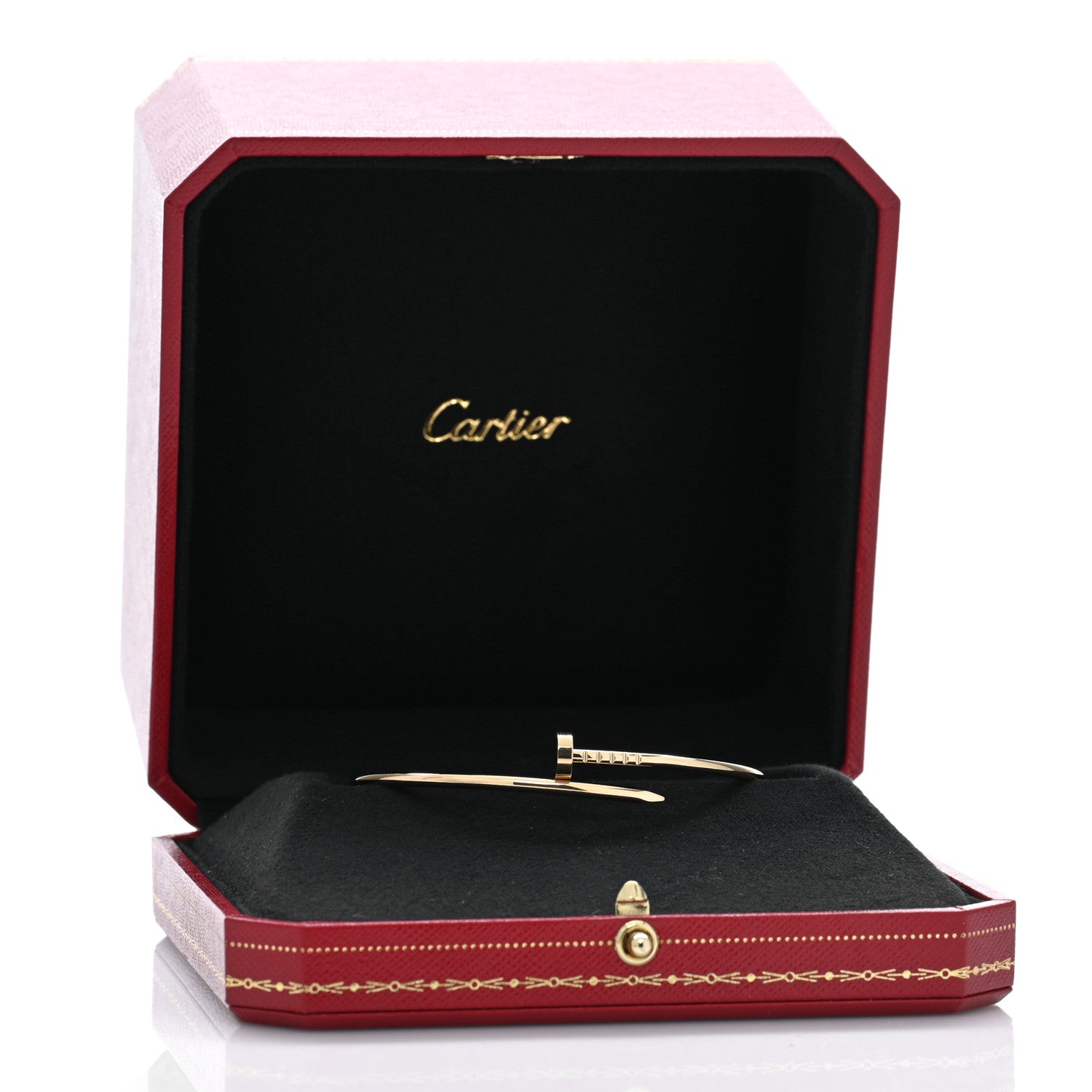 Cartier 18K Yellow Gold Small Juste Un Clou Bracelet 18 4 of 4