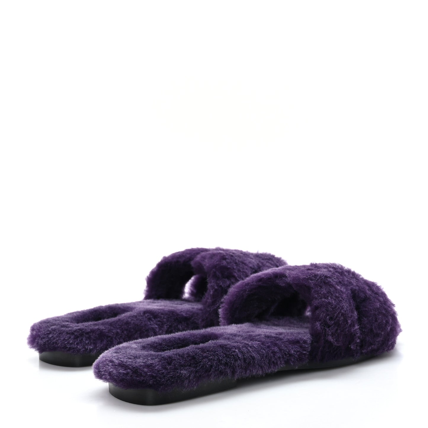Woolskin Oran Sandals 40.5 Violet Fonce