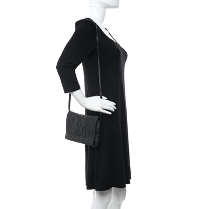 Bottega Veneta Nappa Intrecciato Crossbody Messenger Flap Black 2 of 10