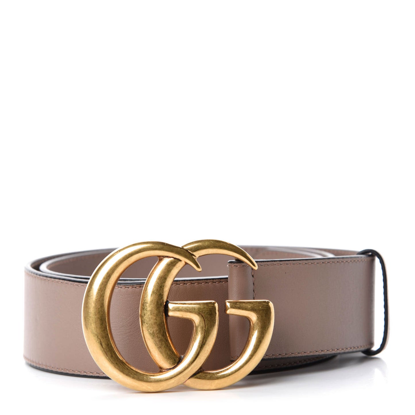 Calfskin Double G 40mm Belt 85 34 Porcelain Rose
