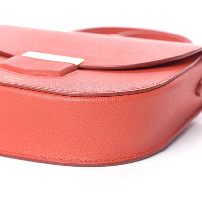 Celine Grained Calfskin Small Trotteur Poppy 6 of 10