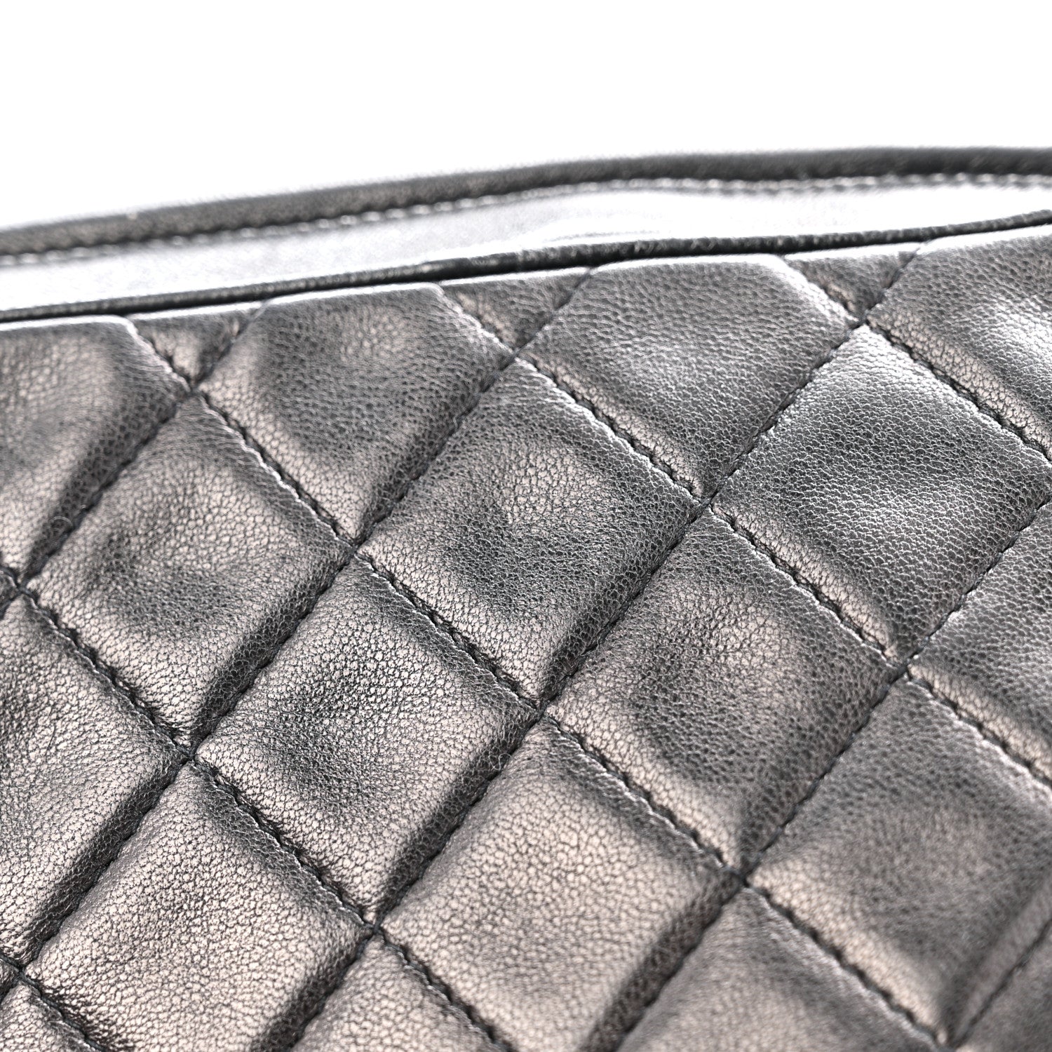 Chanel Lambskin Quilted CC Tassel Camera Case Black 12 of 13