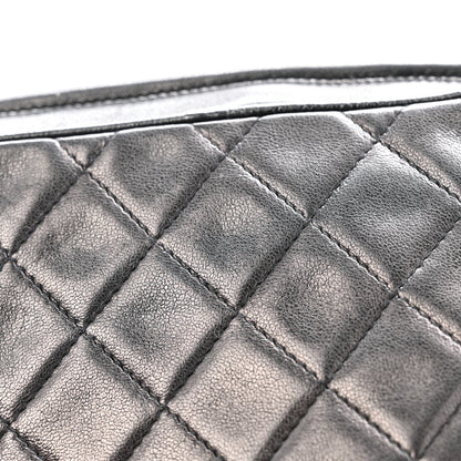 Chanel Lambskin Quilted CC Tassel Camera Case Black 12 of 13