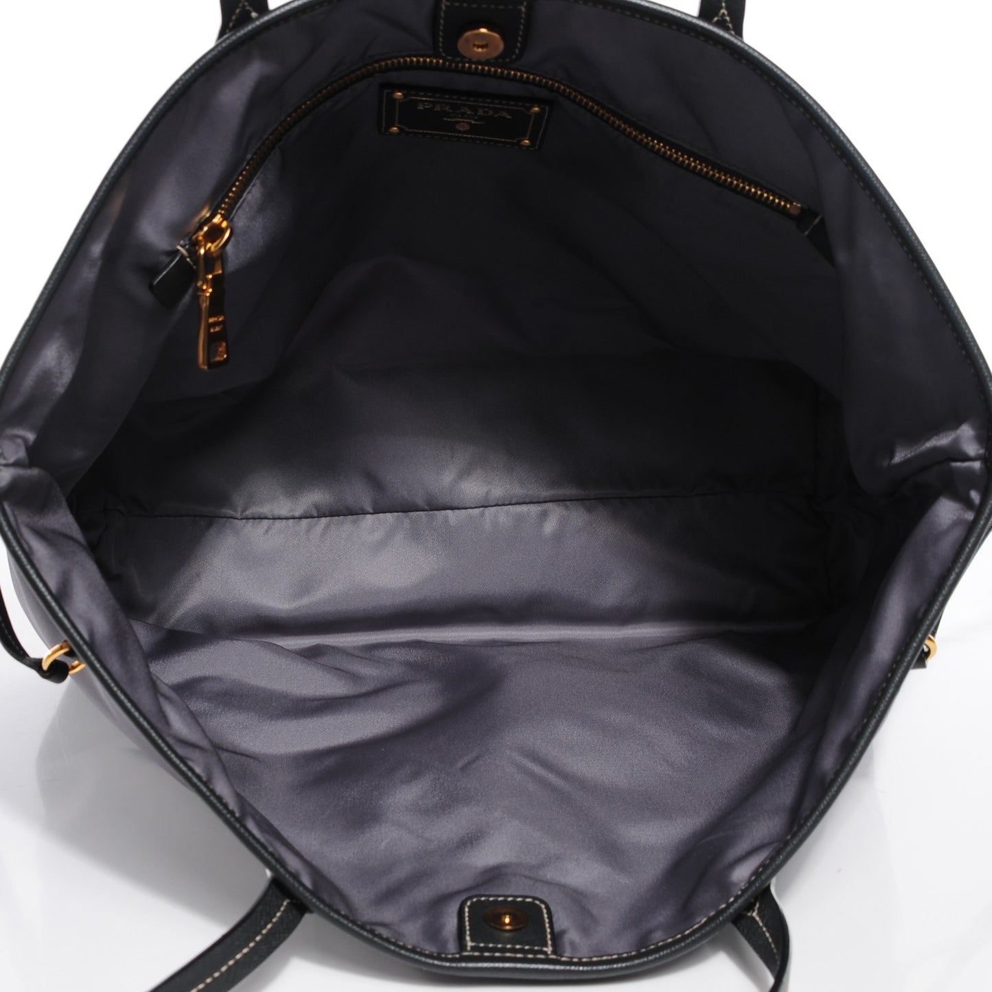 Saffiano Tessuto Nylon Tote