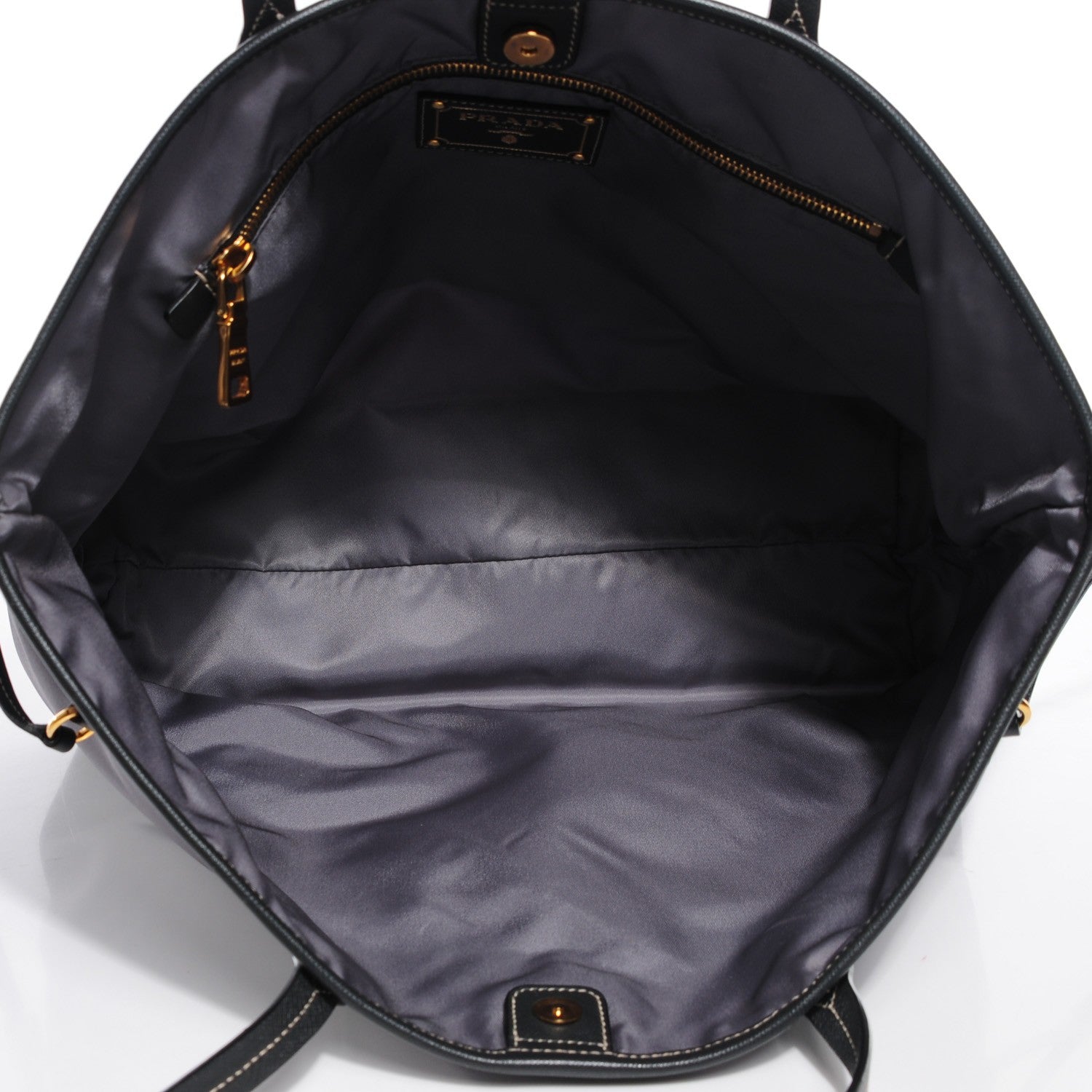 Prada Saffiano Tessuto Nylon Tote 9 of 9