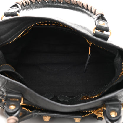 Balenciaga Agneau Giant 12 Gold Hardware Mini City Gris Fossile 5 of 10