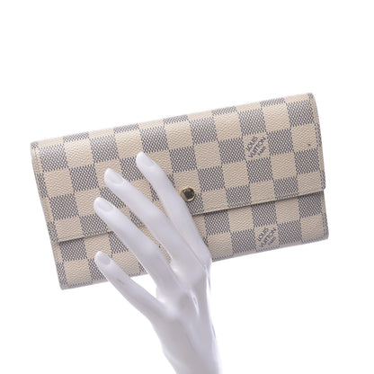 Louis Vuitton Damier Azur Porte Tresor International Wallet 2 of 12