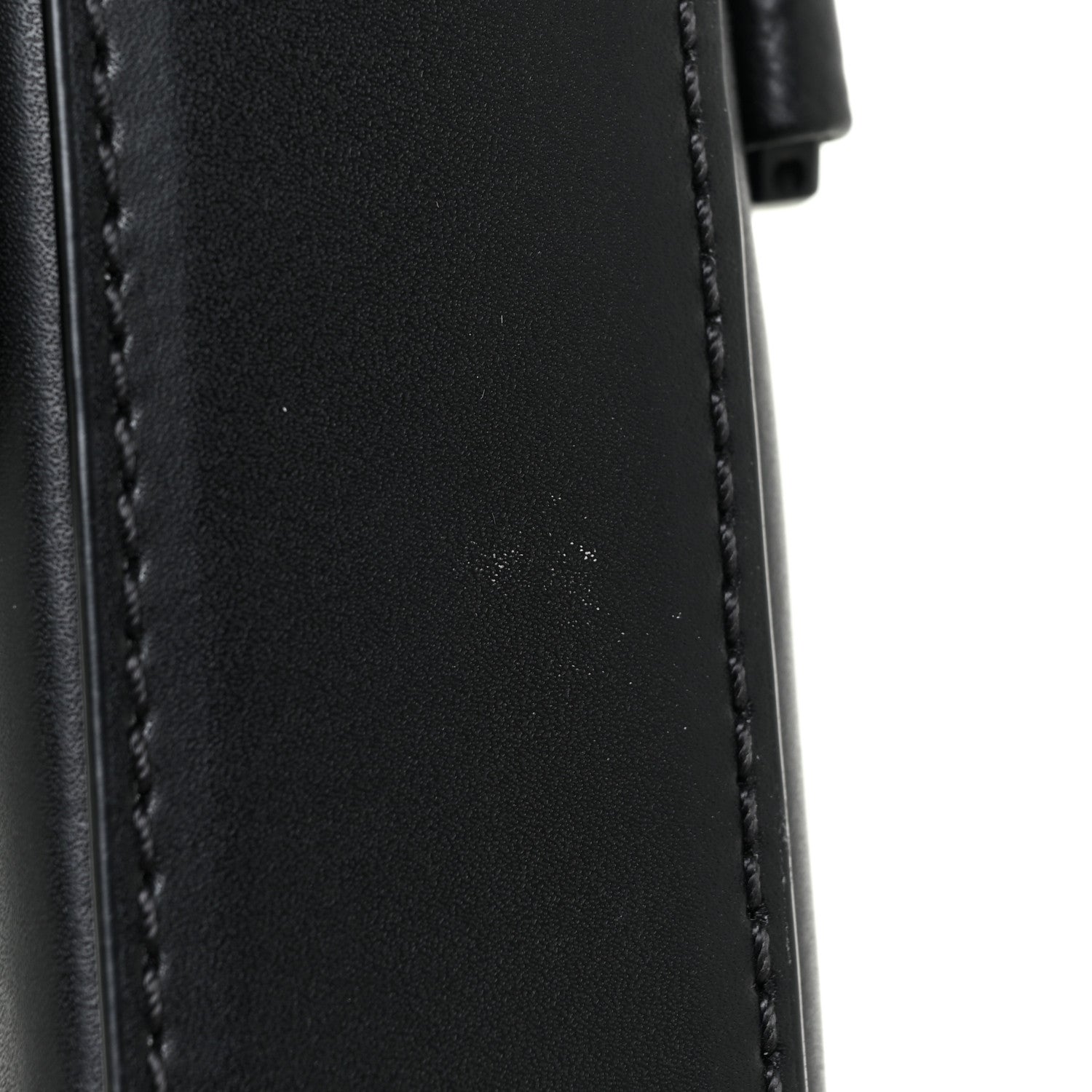 MCM Calfskin Color Splash Phone Case Crossbody Black Vallarta Blue 14 of 15