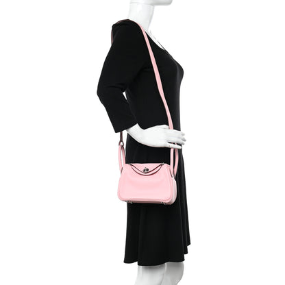 Hermes Swift Mini Lindy 20 Rose Sakura 2 of 9