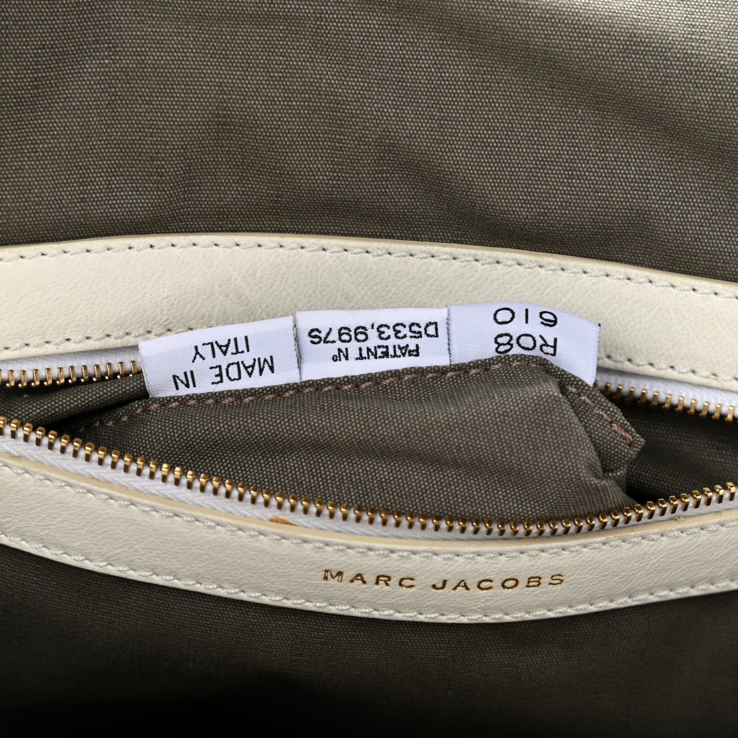 Calfskin Quilted Stam Ivory