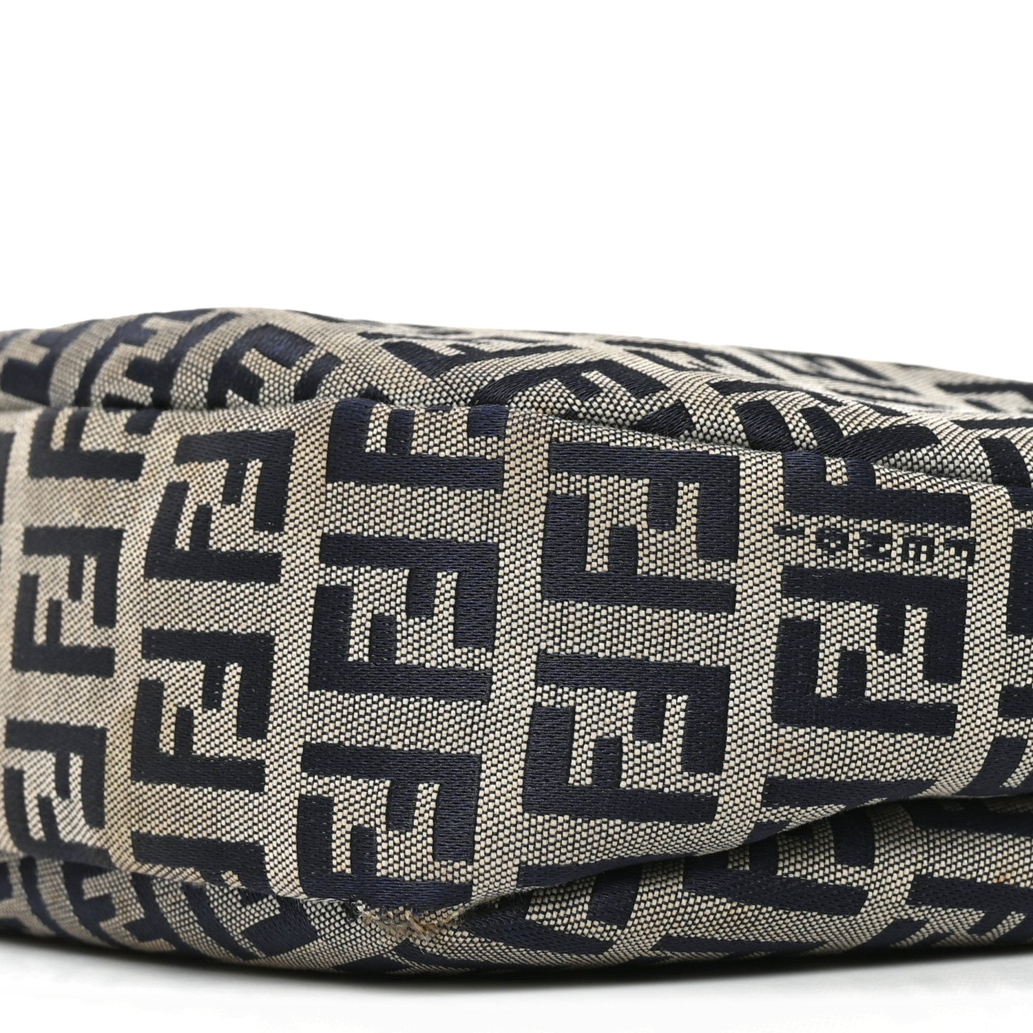 Fendi Zucchino Hobo Navy 10 of 10