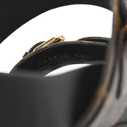 Louis Vuitton Monogram Bom Dia Mule Sandals 36.5 Black 8 of 9