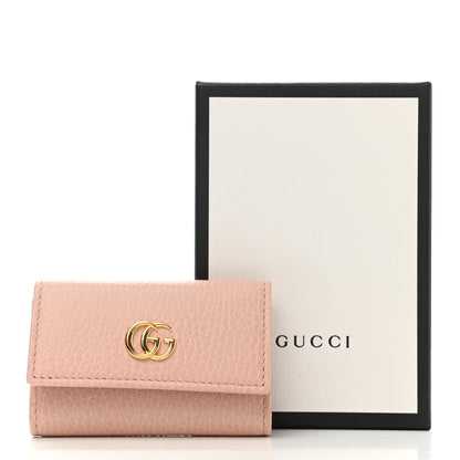 Gucci Dollar Calfskin GG Marmont 6 Key Holder Perfect Pink 8 of 8