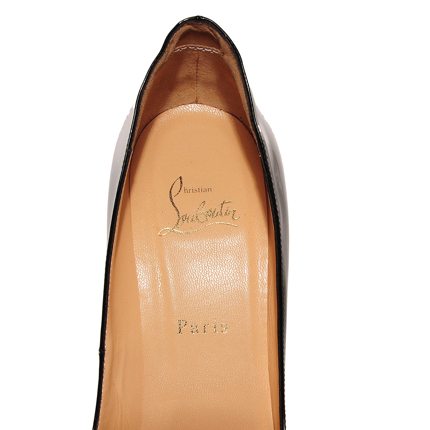 Christian Louboutin Patent Pigalle 120 Pumps 39.5 Black 7 of 7