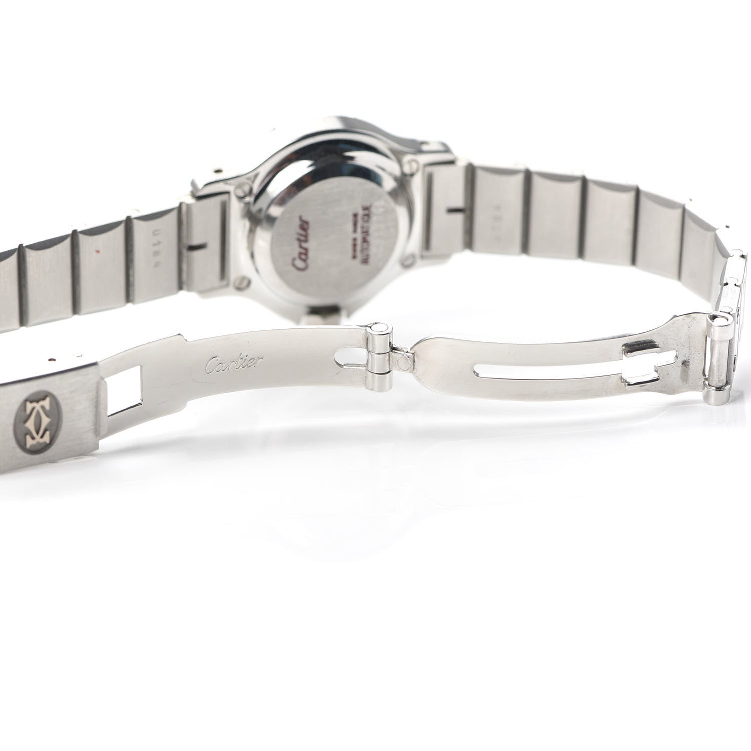 Cartier Stainless Steel 25mm Santos Octagon Automatic Watch 5 of 5