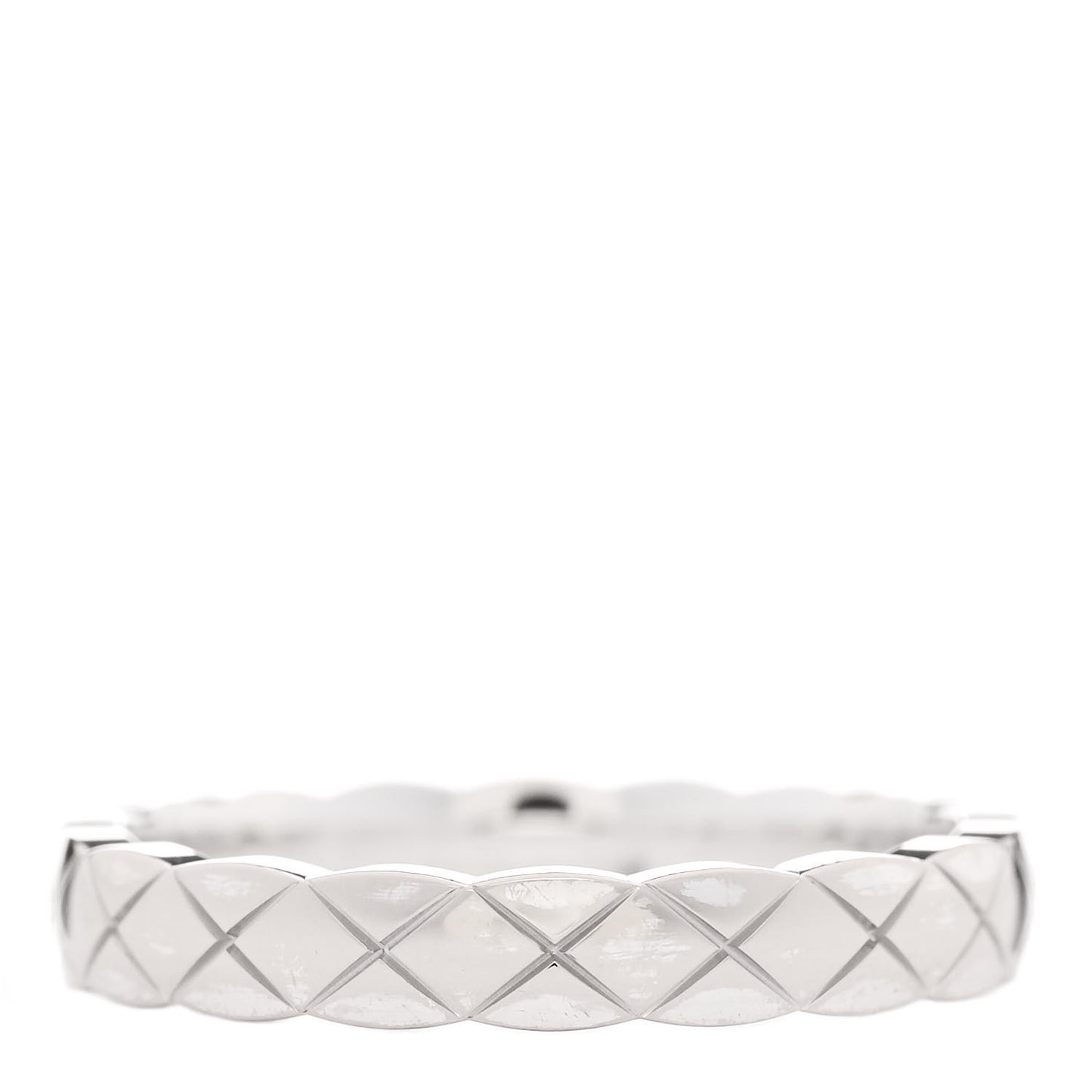 18K White Gold Mini Coco Crush Ring 53 6.25